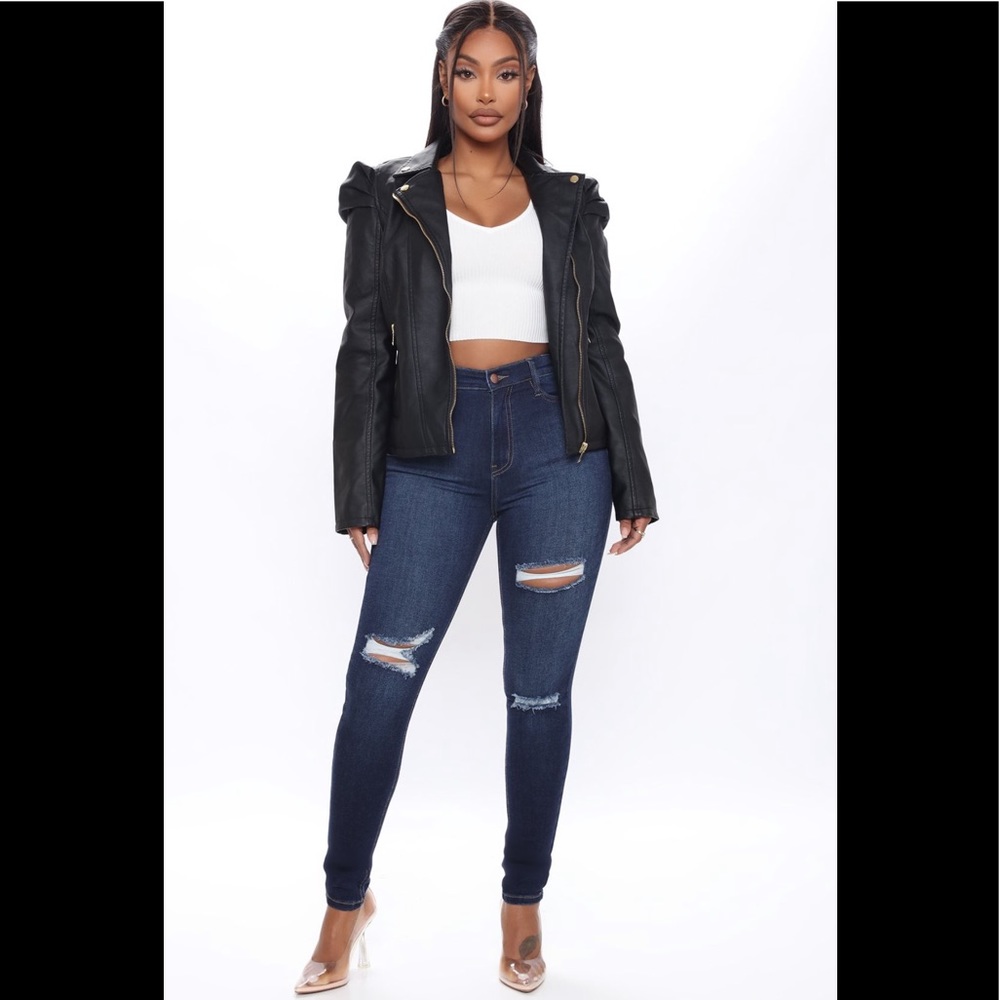 Fashion nova black jacket